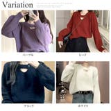 ラメニットセーター レディース 10代 | Dewlily | 詳細画像5