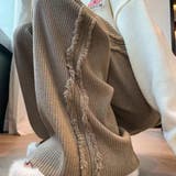 サイドフリンジパンツ レディース 10代 | Dewlily | 詳細画像13 