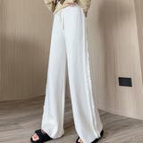 サイドフリンジパンツ レディース 10代 | Dewlily | 詳細画像6 