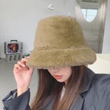 ブラウン | ボアバケットハット レディース 10代 | Dewlily