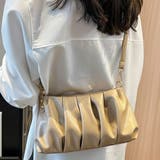 ベージュ | プリーツショルダーバッグ レディース 10代 | Dewlily