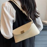 ホワイト | トラペーズショルダーバッグ レディース 10代 | Dewlily