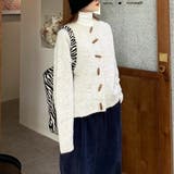 トグルボタンニットカーディガン レディース 10代 | Dewlily | 詳細画像12 