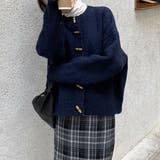 トグルボタンニットカーディガン レディース 10代 | Dewlily | 詳細画像9 