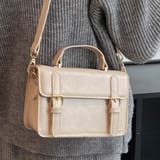 ホワイト | ミニサッチェルショルダーバッグ レディース 10代 | Dewlily