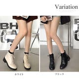 編み上げショートブーツ レディース 10代 | Dewlily | 詳細画像5