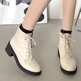 編み上げショートブーツ レディース 10代 | Dewlily | 詳細画像6