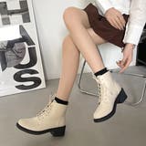 編み上げショートブーツ レディース 10代 | Dewlily | 詳細画像8