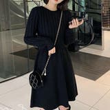 ケーブル編みニットワンピース レディース 10代 | Dewlily | 詳細画像11