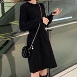 ケーブル編みニットワンピース レディース 10代 | Dewlily | 詳細画像15