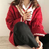 オーバーサイズニットセーター レディース 10代 | Dewlily | 詳細画像12 