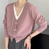 レイヤードドッキングニット レディース 10代 | Dewlily | 詳細画像13