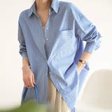 オーバーサイズストライプシャツ 10代 20代 | Dewlily | 詳細画像9