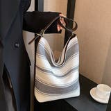 ボーダーバケツバッグ レディース 10代 | Dewlily | 詳細画像2 