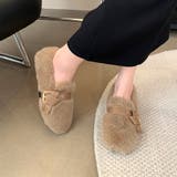 フェイクファーベルトシューズ レディース 10代 | Dewlily | 詳細画像14 