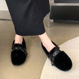 フェイクファーベルトシューズ レディース 10代 | Dewlily | 詳細画像9 