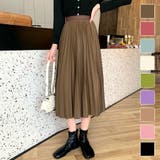 ロングプリーツスカート レディース 10代 | Dewlily | 詳細画像1 