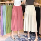 ロングプリーツスカート レディース 10代 | Dewlily | 詳細画像19 