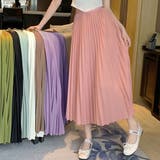 ロングプリーツスカート レディース 10代 | Dewlily | 詳細画像20 