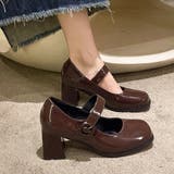 エナメル調ベルトパンプス レディース 10代 | Dewlily | 詳細画像17 