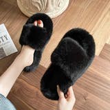 フェイクファールームサンダル レディース 10代 | Dewlily | 詳細画像3 