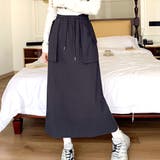 グレー | ビッグポケットスカート レディース 10代 | Dewlily