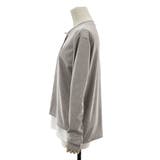 レイヤード風ドッキングシャツ レディース 10代 | Dewlily | 詳細画像15 