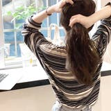 マルチボーダーTシャツ レディース 10代 | Dewlily | 詳細画像15 