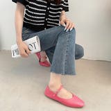 メリージェーンフラットパンプス レディース 10代 | Dewlily | 詳細画像2