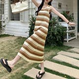 ボーダー配色ワンピース レディース 10代 | Dewlily | 詳細画像13 