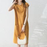 フレンチスリーブワンピース レディース 10代 | Dewlily | 詳細画像6 