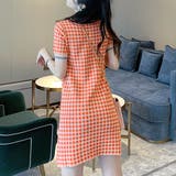 チェック柄ミニワンピース レディース 10代 | Dewlily | 詳細画像10 