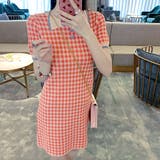 チェック柄ミニワンピース レディース 10代 | Dewlily | 詳細画像13 
