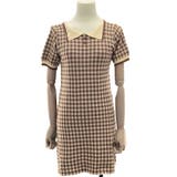 チェック柄ミニワンピース レディース 10代 | Dewlily | 詳細画像14 