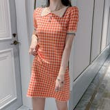 チェック柄ミニワンピース レディース 10代 | Dewlily | 詳細画像7 