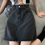 デニム風ミニスカート レディース 10代 | Dewlily | 詳細画像16 