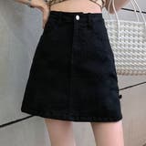 デニム風ミニスカート レディース 10代 | Dewlily | 詳細画像7 