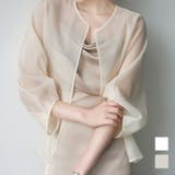 シアーカーディガン レディース 10代 | Dewlily | 詳細画像1 