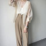 シアーカーディガン レディース 10代 | Dewlily | 詳細画像15 