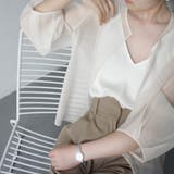 シアーカーディガン レディース 10代 | Dewlily | 詳細画像3 