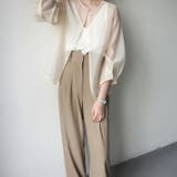 シアーカーディガン レディース 10代 | Dewlily | 詳細画像4 