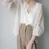 シアーカーディガン レディース 10代 | Dewlily | 詳細画像9 