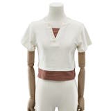 バイカラードッキングTシャツ レディース 10代 | Dewlily | 詳細画像16 