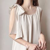 ノースリーブリボンワンピース レディース 10代 | Dewlily | 詳細画像3 