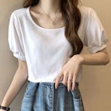 バルーンスリーブTシャツ レディース 10代 | Dewlily | 詳細画像7 