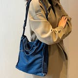 デニム風ショルダーバッグ レディース 10代 | Dewlily | 詳細画像4 