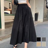 タックフレアスカート レディース 10代 | Dewlily | 詳細画像1 