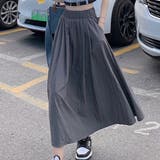 タックフレアスカート レディース 10代 | Dewlily | 詳細画像15 