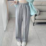 プレス加工スウェットパンツ レディース 10代 | Dewlily | 詳細画像12 