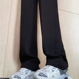 プレス加工スウェットパンツ レディース 10代 | Dewlily | 詳細画像4 